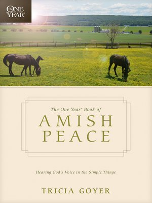 cover image of The One Year Book of Amish Peace